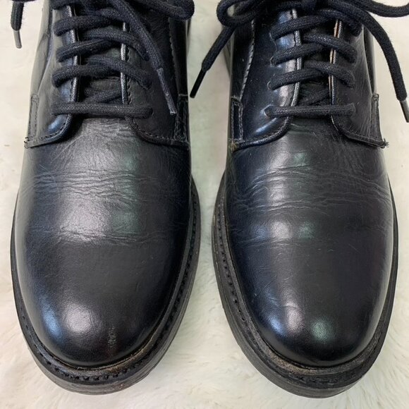 Frye 4001 Men\'s James Oxford Leather Lace up Dress Black Shoes Size 6B main image 10